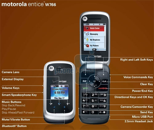 Motorola W766