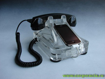 iRetrophone док-станция для iphone