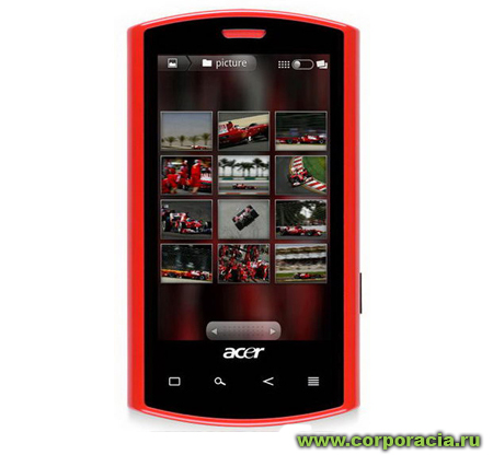 Acer Liquid E Ferrari у