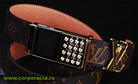 телефон на ремне