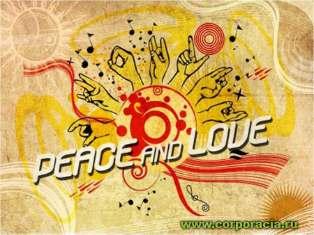 "PEACE&LOVE" — " "
