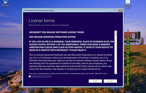 Политика Windows 10 не нарушает законодательство РФ