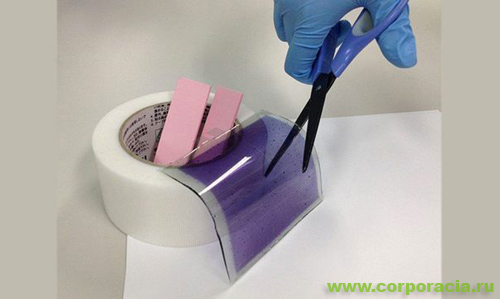 Пластичный дисплей