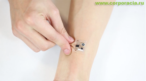 Микросхема-стикер