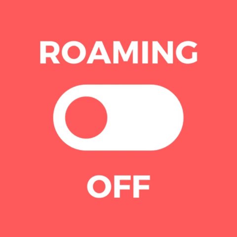 roaming off:   